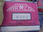 1108196 Delco Remy New Old Stock Armco Rebuilt Starter