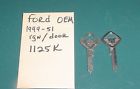 1125k Oem Key Blank Original Ford Lincoln Merc