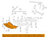 2305240430 Mercedes Oem Amg Splash Under Engine Cover