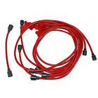 25-106342-1 Premier Quality Products Corvette Spark Plug Wires Small Block Red
