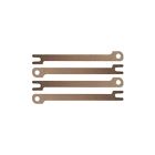 28-25678-1 Ecklers Automotive Spark Plug Wire Connector Set Pieces Bronze Model