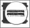 2949130 22 Radiator Fan Shroud For 1969 Mopar B-body