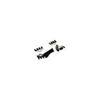 33-181554-1 Camaro Spark Plug Wire Retainer Kit Small Block Valve Cover