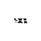 33-181555-1 Camaro Spark Plug Wire Retainer Kit Big Block Valve Covermounted 33-181555-1 Camaro Spark Plug Wire Retainer Kit Big Block Valve Covermounted