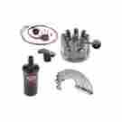 48-377461-1 Eckler S Pertronix Ignitor Ii Ignition Kit Black Coil For Ford V8