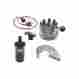 49-377461-1 Eckler S Pertronix Ignitor Ii Ignition Kit Black Coil For Ford V8