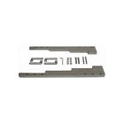 55-370306-1 Billet Aluminum Mm Wire Loom Set Ball Milled Chrome Eckler