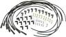 90-74255-1 Pertronix Universal Ignitor Ignition Wires Black
