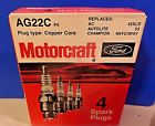 Ag22c Motorcraft Ford Spark Plugs In Pack