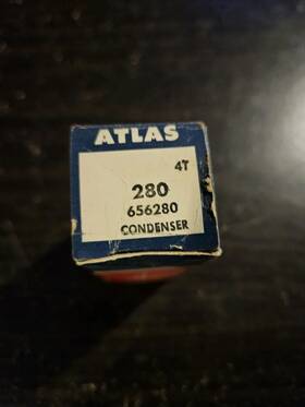 Atlas Ignition Parts 656280 Nors 280 Condenser
