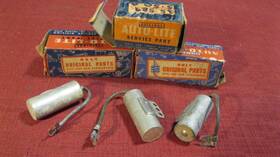Ig-3927-e Auto-lite Nos 1936-1954 Mopar Hudson K/f Packard Willys Ignition Condenser Lot Of 3 Ig-3927-e Auto-lite Nos 1936-1954 Mopar Hudson K/f Packard Willys Ignition Condenser Lot Of 3