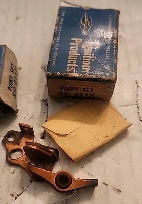 S9-411x Blue Streak - Hygrade Motor Prod Ltd Ignition Products Point Set This Is Old Stock Thats New