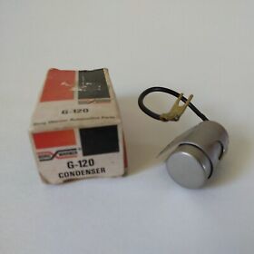 Borg-warner G-120 Distributor Condenser Vintage Unused In Original Box Usa Made