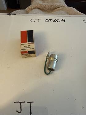 Borgwarner Wg-17 1 Borg Warner Condenser Nos Oem Sold Individually