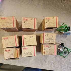 Bosch 1237330220 Lot Of 9 Porsche / Vw Original Ignition Condenser
