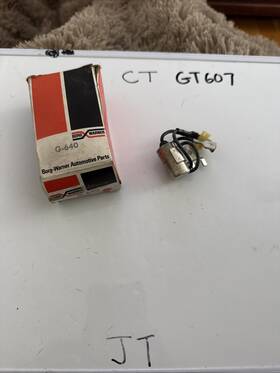 G-640 Bwd 1 Borg Warner Condenser-distributor Condenser G640 Nos Oem Sold Individual