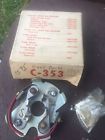 C-353 Zerosixty Nos Dual Point Distributor Breaker Plate Cyls Chevy Nash