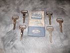 C5oz-6222053-a Ford Lot Of Oem Fairlane Ignition Key Blanks Part Number