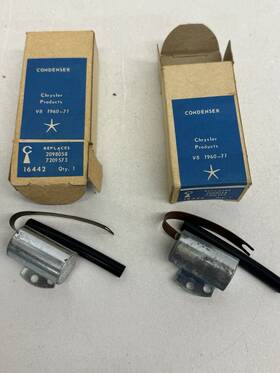 16442 Chrysler Ignition Condenser Standard V8 1960-71