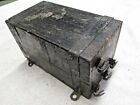 D.28274 Unknown Vintage Ignition Coil Wooden Box With Terminals Collectible Item D.28274 Unknown Vintage Ignition Coil Wooden Box With Terminals Collectible Item