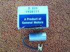 D203 Delco Ac Radio Frequency Interference Capacitor D203 Delco Ac Radio Frequency Interference Capacitor
