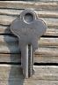 Df861 Ford Original Antique Pressed Steel Key Logo Df