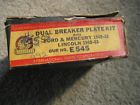 E545 International Parts Corp Ford Mercury Lincoln Dual Point Distributor Breaker E545 International Parts Corp Ford Mercury Lincoln Dual Point Distributor Breaker