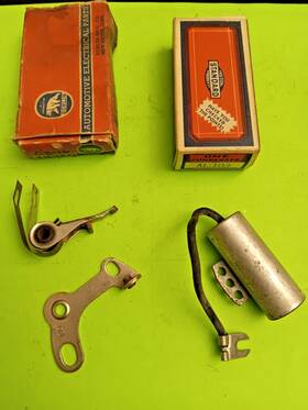 Cs16 Echlin Standard Motor Products Contact Points And Condenser 40 41 42 46 47 48 49 50 51-53 Packard Autolite Igp