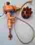 Fej-12127-a2 Fomoco 1957 Ford Thunderbird Dual Point Tach Drive Distributor