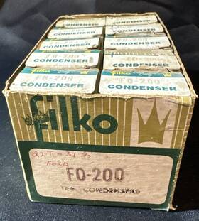 Filko Fo-200 Vintage Auto Part Condenser For 1938-1931 Ford Model A Lot Of 10
