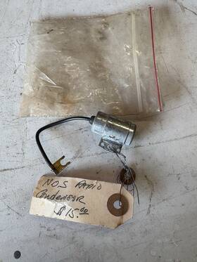 40-18801 Ford Nos Condenser Radio Distributor Flathead V8 Hotrod 1932 1933 1934 1939 1940