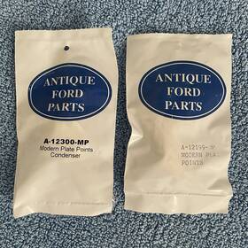 A-12300-mp Ford New 1928-1931 Model A Modern Point And Condenser Set Upper Plate