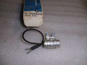 7259643 Gm Nos Delco 62 Chevy Generator Condenser Capacitor Ignition