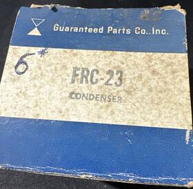 Gp - Guaranteed Parts Frc-23 Vintage Auto Part Ignition Condenser Nos Lot Of 3