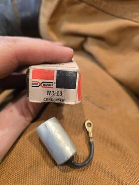 Guaranteed Service Parts Wm-33 Ignition Condenser Oem Nos Wg13