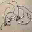 H2q-69 Chrysler Demi Vintage Spark Plug Wires