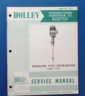 1301 Holley Cat E-335 Service Manual For International Harvester Co Distributor Model