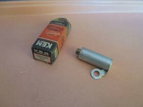 166x Kem Vintage New Old Stock Nos Condenser