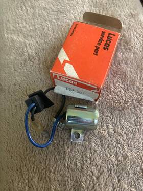 Lucas Dcj-301 Nos Ignition Condenser Mitsubishi Dcj301