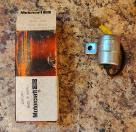 D27z-12300-b Motorcraft Dce-260 Oem Nos Condenser # / Fits 1976 Buick Opel