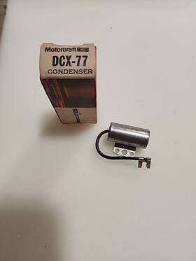 Motorcraft Dcx-77 Nos Condenser