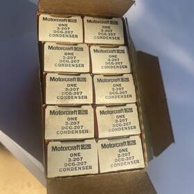 Dcg-207 Motorcraft Ford 1 Box Of 10 Condenser Nos