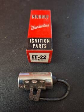 Niehoff Ff-22 Vintage Warranteed Condenser Ignition Part New Old Stock