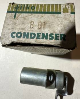 Nos Bo-61 Vintage Auto Part Filko B-61 Ignition Condenser In Original Box Lot Of 2