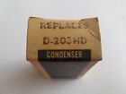 D203hd One 1 Unbranded Ignition Condenser Ships Free From The Usa