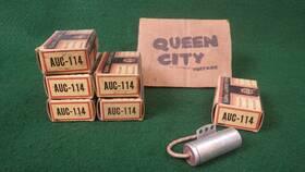 Auc-114 P&d 6x Nos Vintage Ignition Condenser Dodge-chrysler Plymouth 1935-1948