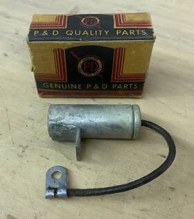 B-12300 P&d Frc-101 1932 33 Ford B 4 Cyl Nos Ignition Condenser Capacitor Fr-13