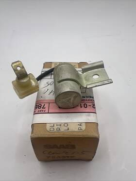 Saab 7863178 Nos Vintage Ignition Condenser Part # 786317