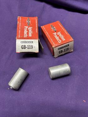 Gb-119 Standard Lot 2 Ignition Products Condenser