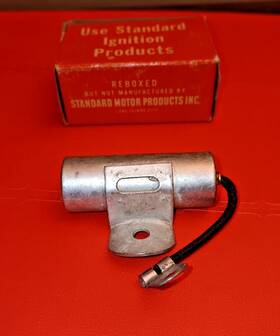 Al31ig60 Standard Motor Products Ignition Distributor Condenser 35 36 Packard Auburn Hudson Nash Autolite Nos